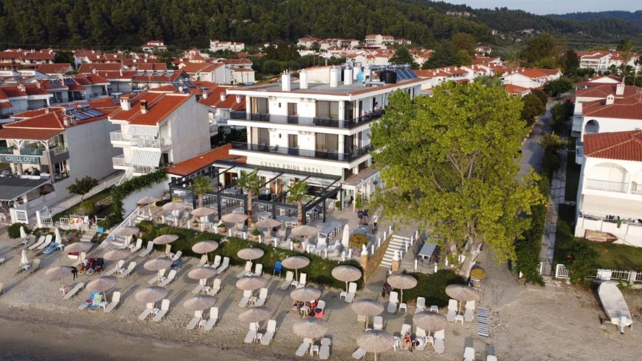 Halkidiki Greek Pride Seafront Hotel Skala Fourkas Exterior photo